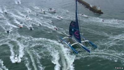 Вокруг света под парусом за 45 дней