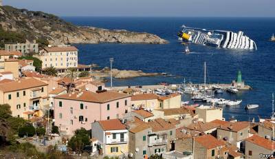 Тело шестого погибшего обнаружено на лайнере Costa Concordia в Италии